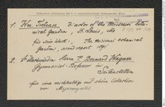 k.k. naturhistorisches Hofmuseum, Intendanzakten 1885-1896 (Hauer), Aktenzahl Z.578/1891, Seite 1